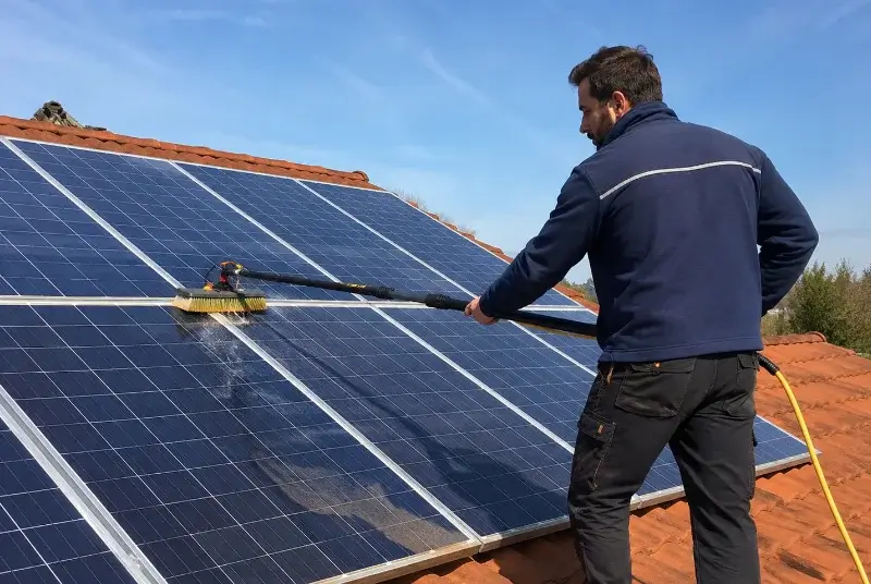 Nettoyage et entretien de panneaux solaires à Montréal